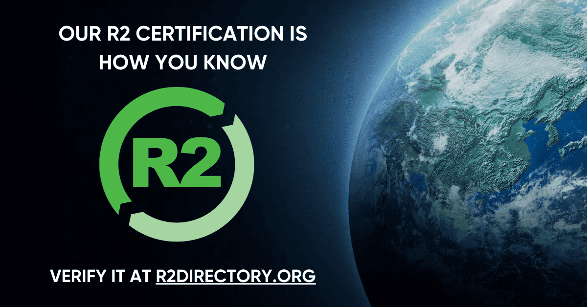 SKtesnews's tweet photo. Choose an R2 certified supplier for top industry standards in electronics processing.
Recognized in the 2023 Gartner® Market Guide for ITAD, we operate an extensive network of R2 certified operating facilities around the world.
Our certification is how you know.
#R2Certified https://t.co/aao3AzTL43