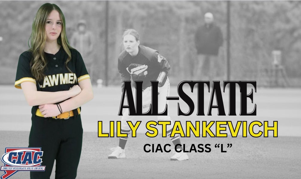 Congratulations to freshman Lily Stankevich for being selected to the 2024 Class L All State Softball Team.
#BuiltDifferent
#ctsb #SCC30