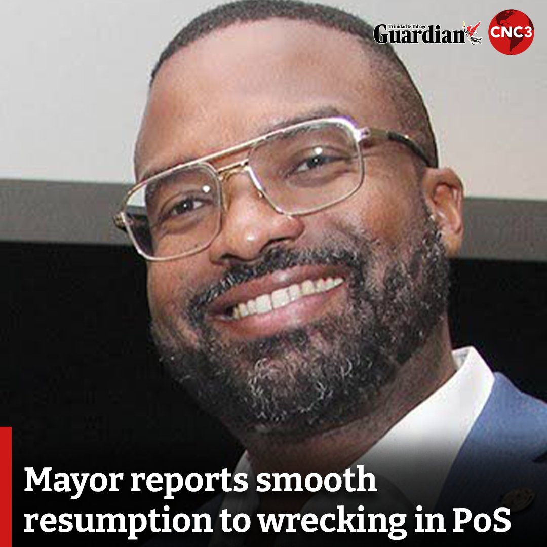 Port-of-Spain Mayor Chinua Alleyne says there were no major issues as wrecking resumed in the capital city yesterday. The move to restart the towing of illegally parked vehicles came years after it was suspended during the COVID-19 pandemic.

For more: guardian.co.tt/news/mayor-rep…
