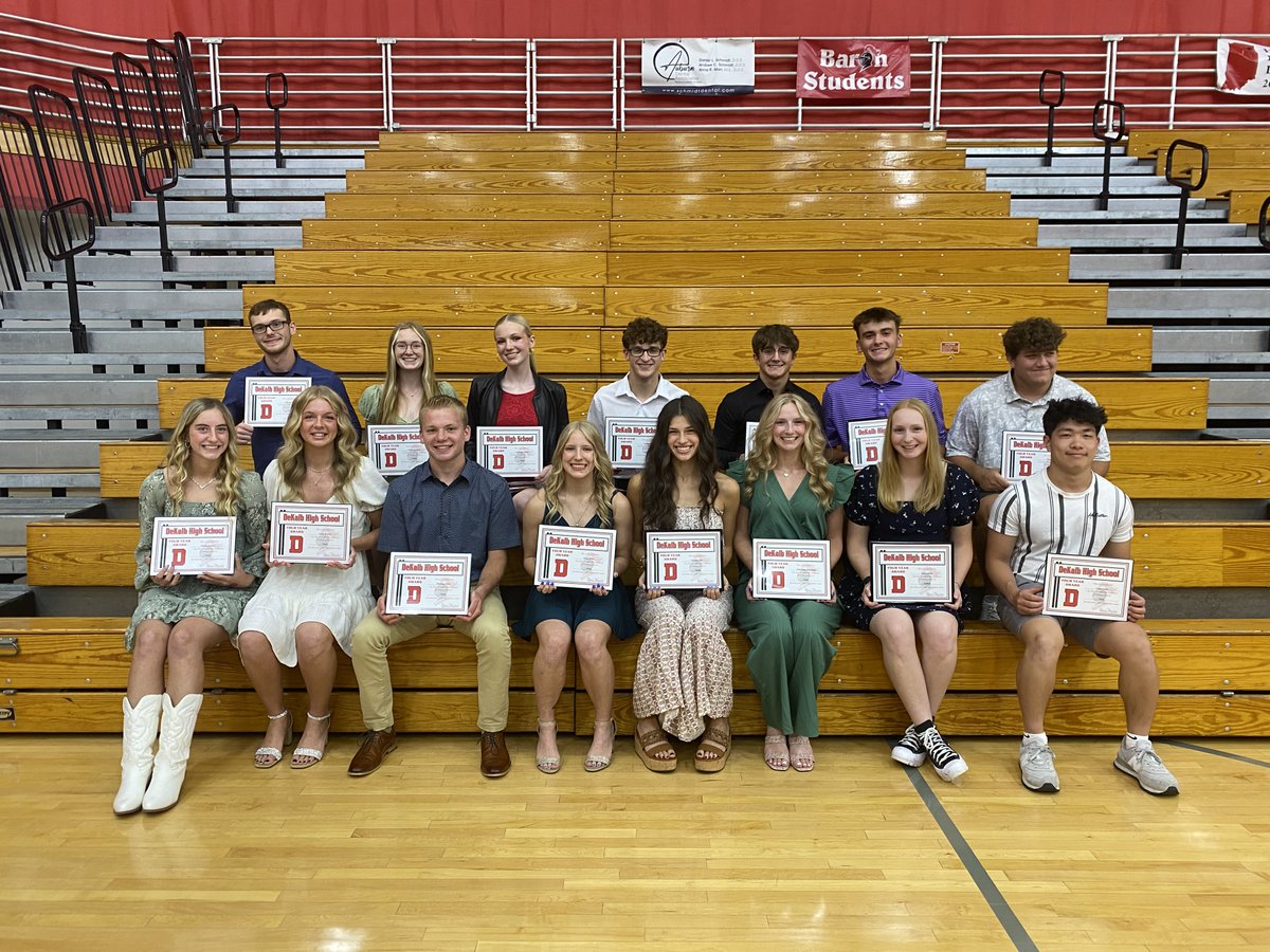 Baron Athletics
Congratulations to our Baron Athletes who received their NE8 All Conference Award and 4 Year Award at last night's Spring Awards Night.  Great Job Barons.
#WeAreDeKalb