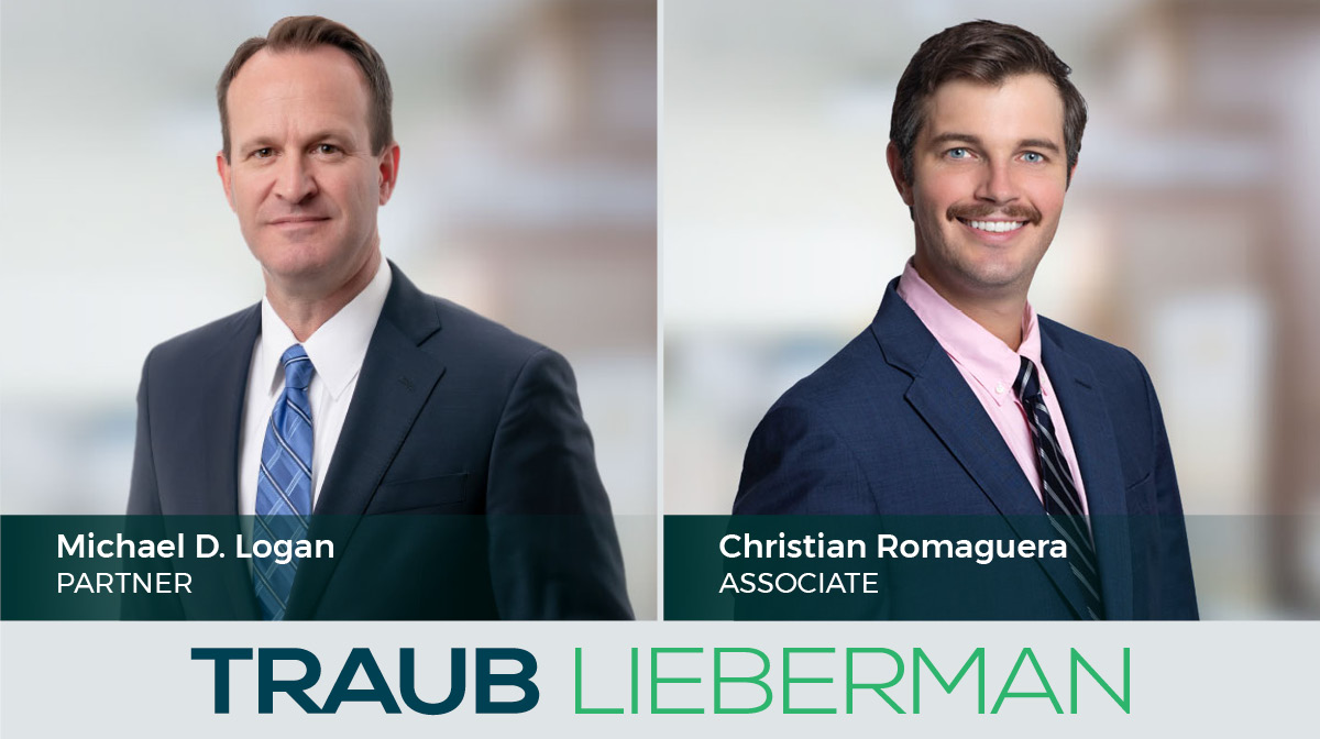 Traub Lieberman Partner Michael Logan and Associate Christian Romaguera Obtain Voluntary Dismissal in Favor of Construction Company Under the Vertical Immunity Doctrine
bit.ly/4dTByKO