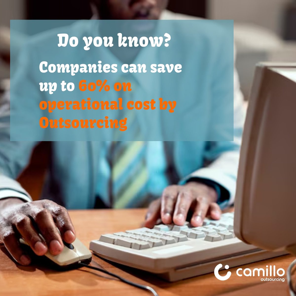 Outsourcing saves cost.

Outsource your business process today.

info@camillo.ng
0201-343-8060
0201-343-8061

#camillo #outsource #businessprocess #operationalcost #businessowner
#outsourcingpartner