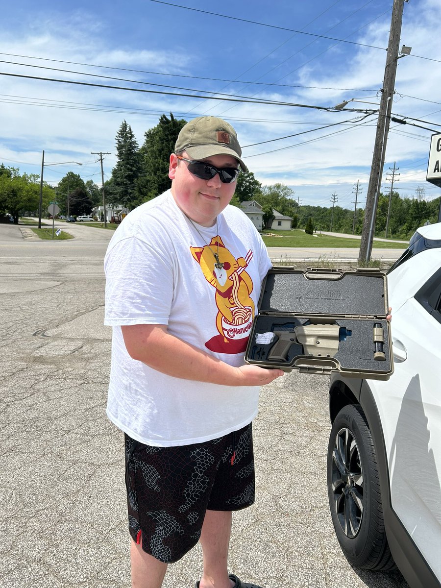 StitchdPanda's tweet photo. Surprised the husband with a gun purchase. Wasn’t planning on buying one yesterday. We went to our local gun shop. I was planning on pricing and window shopping. I just couldn’t say no, after seeing him so happy. https://t.co/O2kmTS3bUh