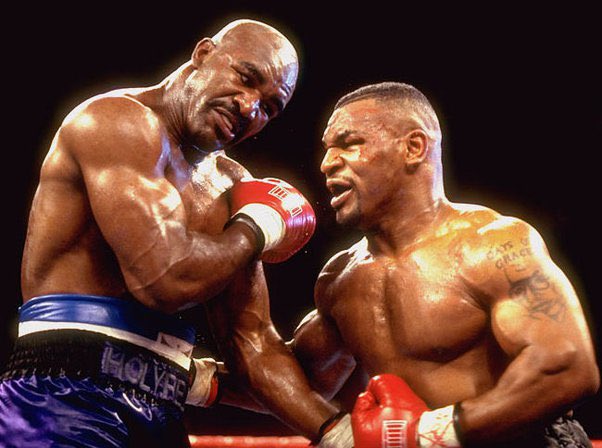 Evander Holyfield, 31, had a heart disease prior to facing Mike Tyson in 1996. “He fought 12 rounds essentially in heart failure,” Stephens said. Researcher Irineu Loturco claimed in 2020 that Tyson could hit his opponent in the head with an impact equivalent to 450kg - which is