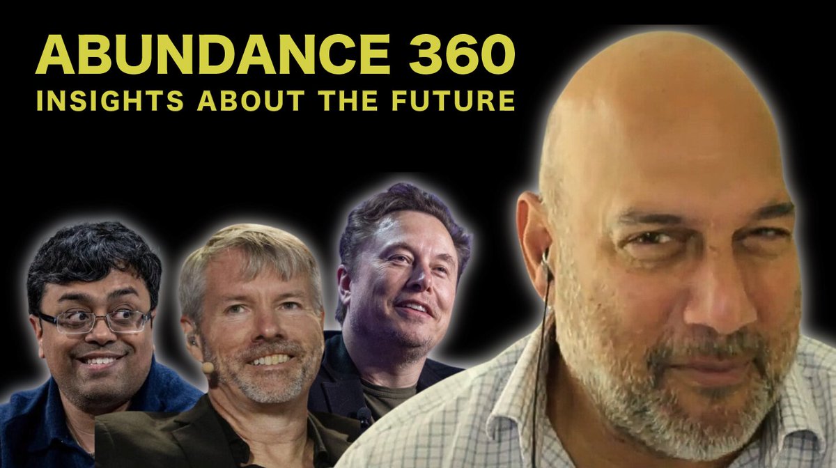 Exclusive Insights from the Best in Tech &amp; Business! 

Join <a href="/salimismail/">Salim Ismail</a> Live in Discord in 10 mins!🔥👇

discord.gg/YA9Y94RPCq

#A360 #Abundance360