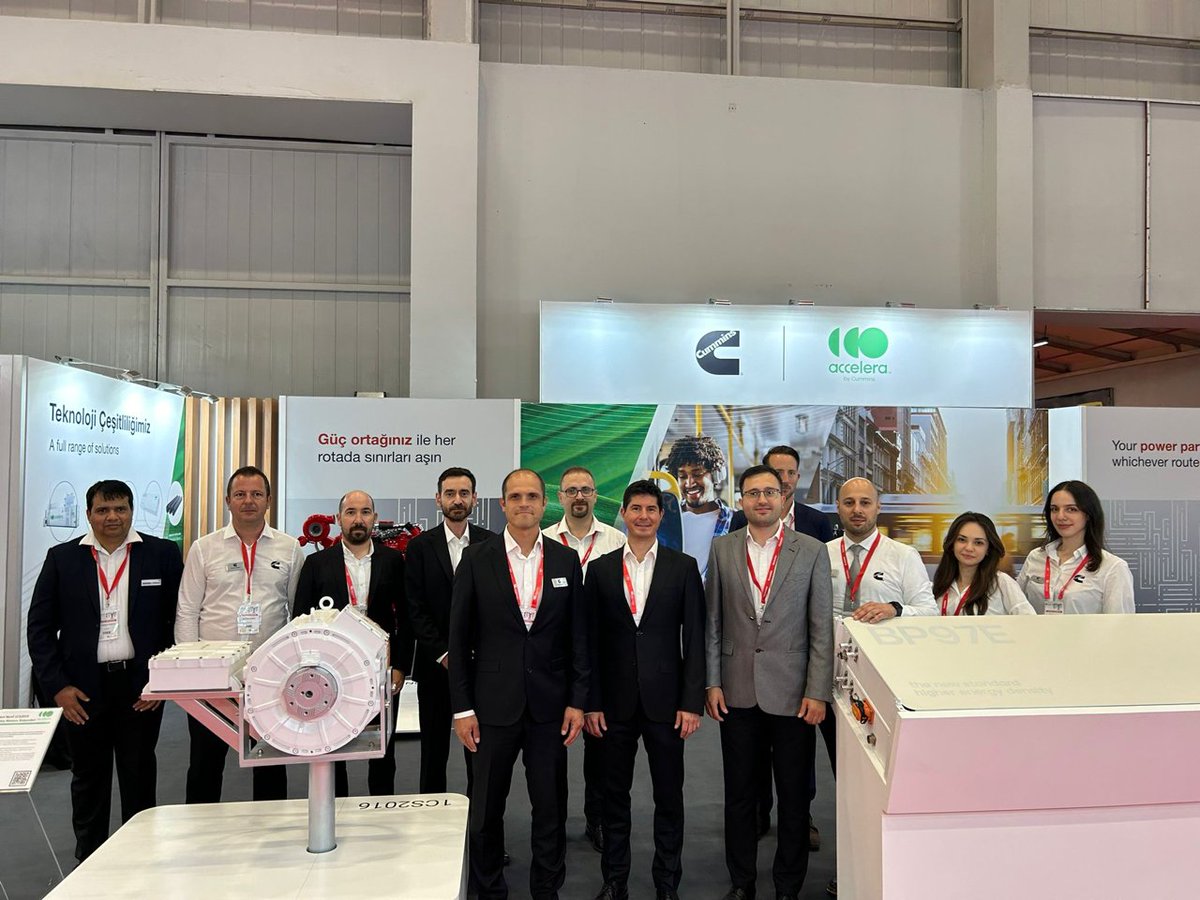 We’re at Busworld Türkiye! Connect with the team and find out more about how we’re powering the world’s bus and coach industries. See you in Hall 1, Booth D36

#Cummins #Busworld