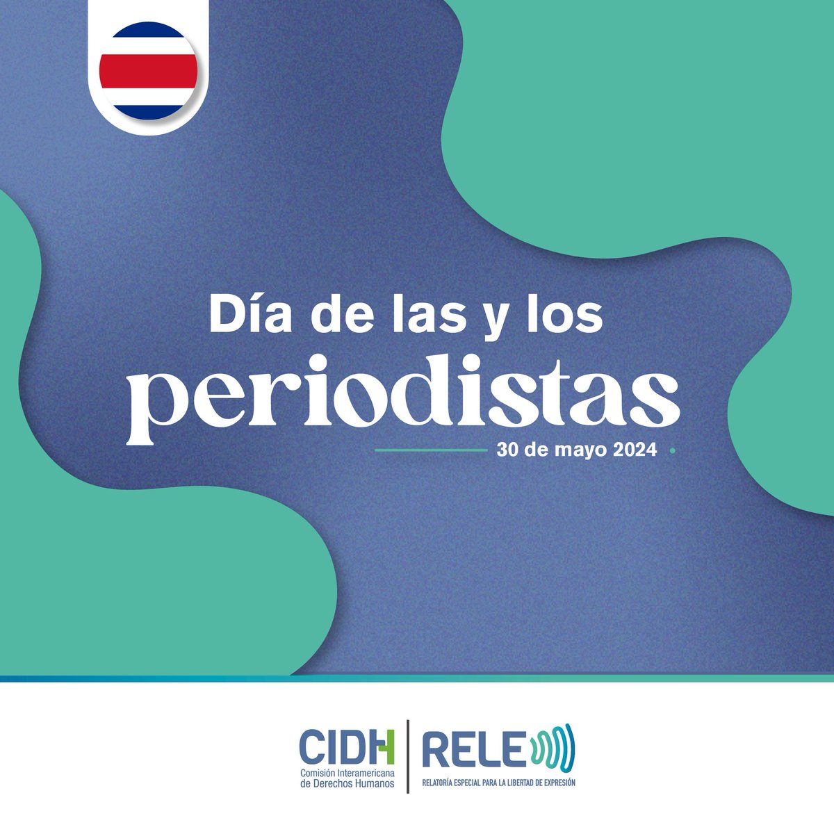 RELE_CIDH's tweet photo. #CostaRica🇨🇷 La RELE saluda a las y los periodistas en su día y recuerda que esta fecha conmemora a las víctimas de #LaPenca. La Oficina reitera que los Estados deben prevenir, investigar y sancionar la violencia contra periodistas, garantizar su seguridad y #LibertadExpresión. https://t.co/7WhiD7l0Ca