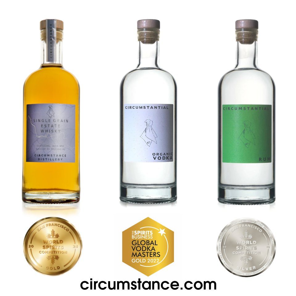 We enter a spirits competition every now and then. 
Here are some of our recent medals
#englishwhisky #englishrum #organicvodka