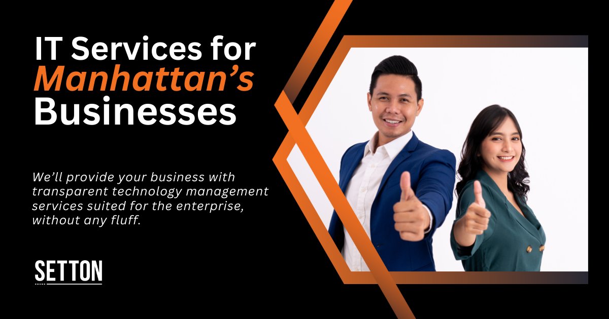 SettonConsult's tweet photo. We have been serving Manhattan since 2013, assisting businesses with their critical technology needs for over two decades! 

We want to see our fellow business owners succeed, with technology helping them instead of hindering them! 

https://t.co/BC2p4gzmd4 https://t.co/3c4m7YRWuu