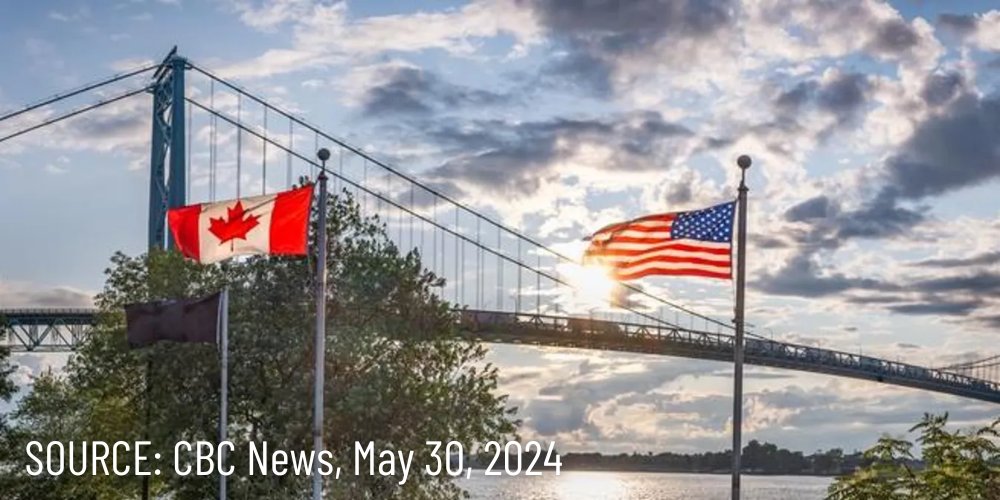 #REPORT: Over 126,000 Canadians emigrated to the United States in 2022, the highest number of emigrants on record.