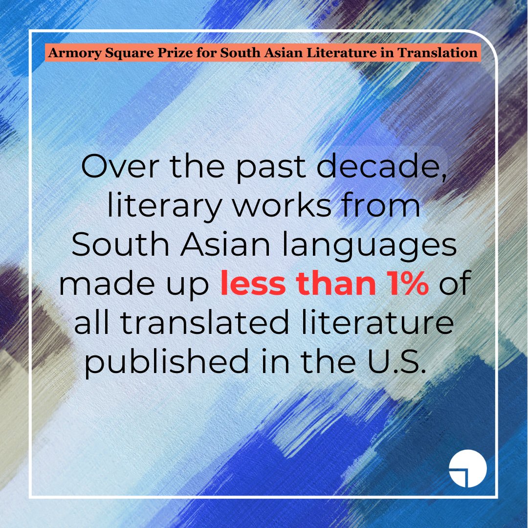 Fact #1: To say literature from South Asia is underrepresented in English-language markets would be a serious understatement. More on this and 5 Things to Know About the Armory Square Prize Shortlist: armorysv.com/2024-5-things-…