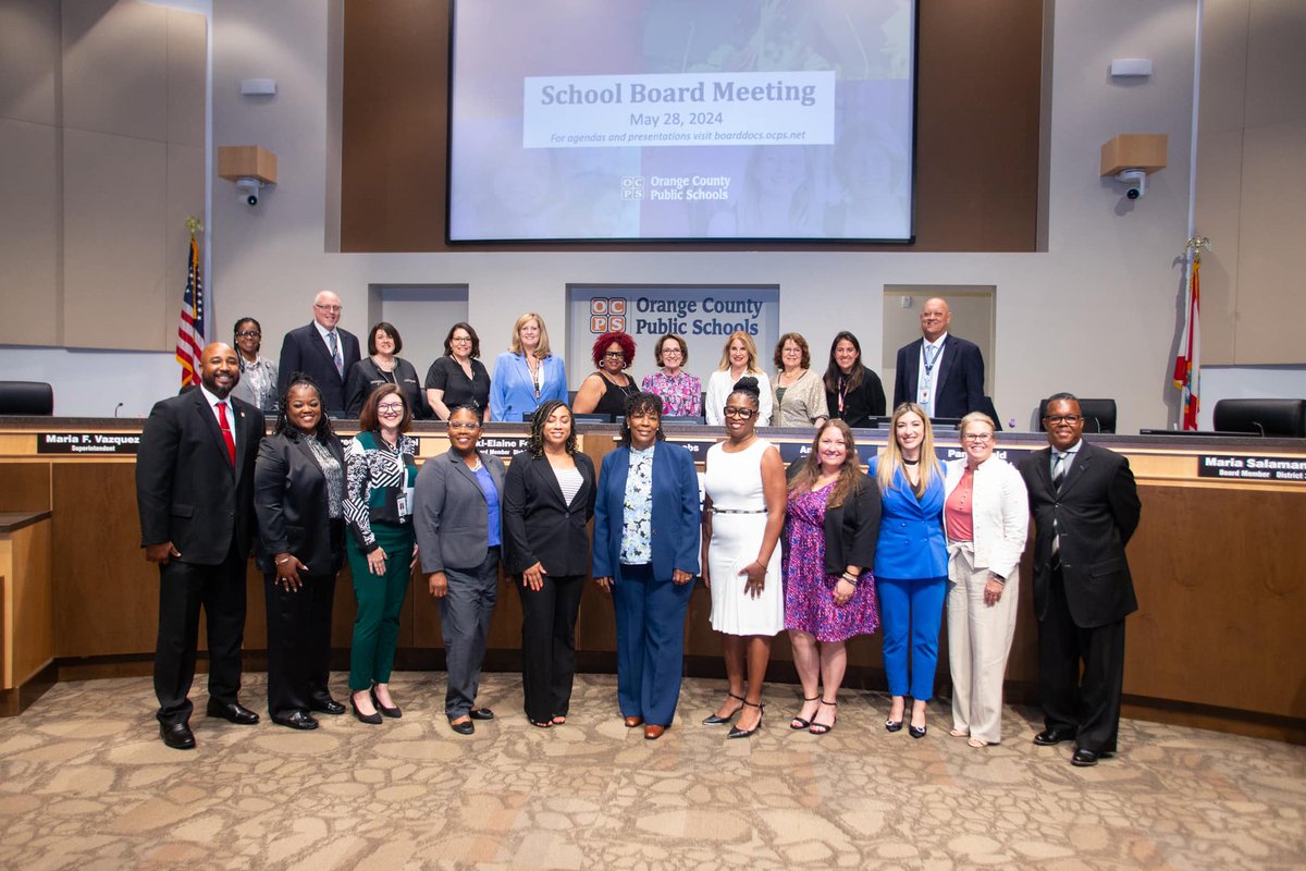 We are so incredibly grateful to welcome our new OCPS administrators! Your passion for education and commitment to our students is truly inspiring. I can't wait to see the amazing things we achieve together! #ocps