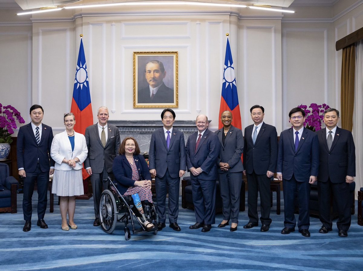 It was an honor to lead a bipartisan Senate delegation this week to ...