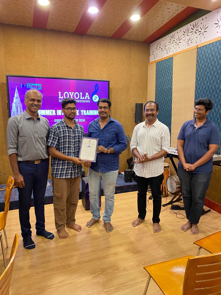 officialIMFACTS's tweet photo. And with that the summer training comes to an end! Kudos to the entire team of students for their dedication these last few weeks and for making our first summer camp experience possible! Wishing you all the very best of success in your journey with music #imfacts #loyola https://t.co/6WIMEvzCJD