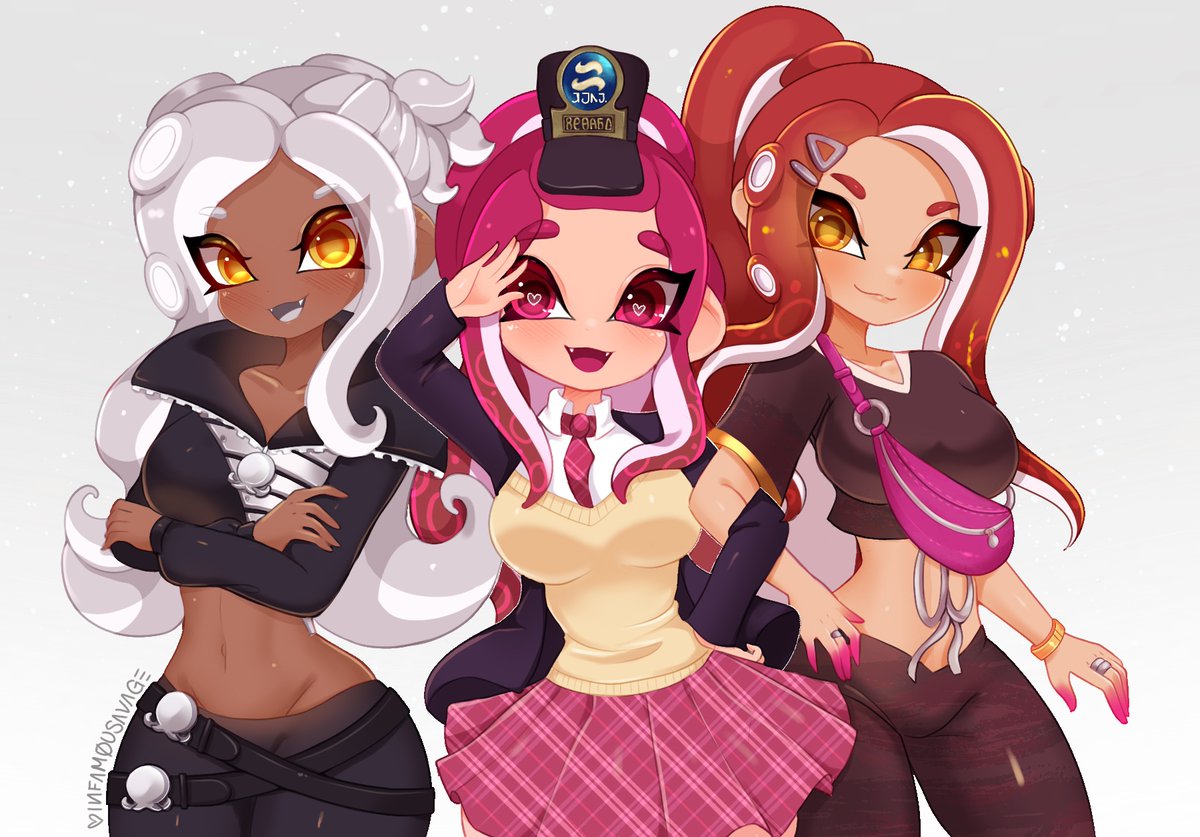 Trio Halfbody Commission.