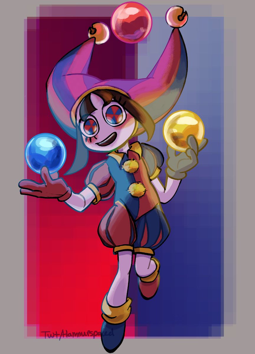 Hammerspaced's tweet image. I&apos;m going insane I&apos;m going insane I&apos;m going insane I&apos;m #TADC #Pomni #TADCPomni