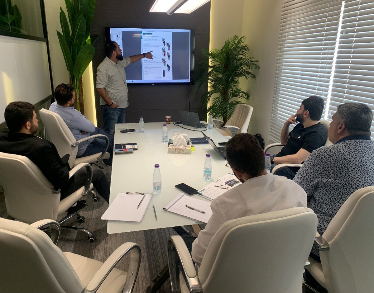 GTS_co's tweet photo. We're thrilled to announce our new partnership with Bright Wires Co. Ltd. 

This week, our sales team at German Technical Services Co. participated in an in-depth training session on Bright Wires' impressive portfolio of telecommunication and electrical solutions. 

1/3 https://t.co/xXNQrxc03M