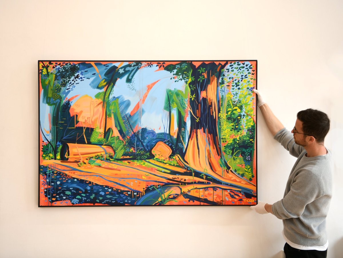 TomCoxStudio's tweet photo. All Good Things, 2024
Oil on canvas
100 x 150 cm

https://t.co/Wm9x5TbsHI

#art #woodland #dopaminedecor https://t.co/HURvm4UMaI