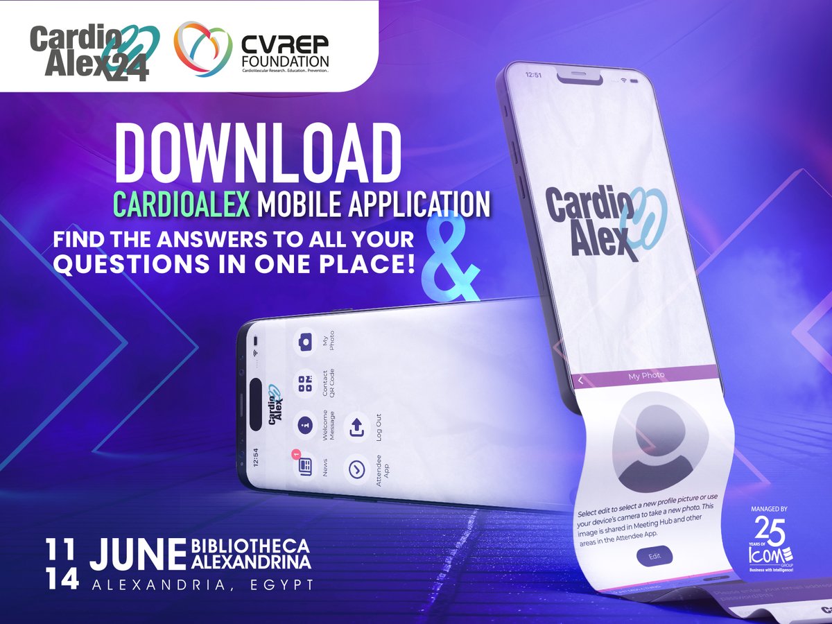 CardioalexC's tweet photo. Discover a whole new level of convenience and knowledge with the ๐๐ฎ๐ฟ๐ฑ๐ถ๐ผ๐๐น๐ฒ๐
๐๐ฝ๐ฝ๐น๐ถ๐ฐ๐ฎ๐๐ถ๐ผ๐ป! ๐ฒ
๐ซ๐๐๐๐๐๐๐
๐๐๐!
โฌApp Store: https://t.co/CFRXV4KFNk
โฌPlay Store: https://t.co/vDES0RrL7E
#CardioAlex2024 #cardiology #Cardiologist #CVREP https://t.co/cxff0lCcRA