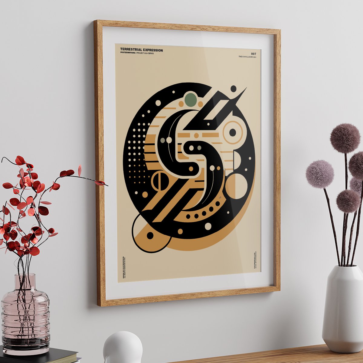 posternirvana's tweet photo. Bring the pure, grounding resonance of "TERRESTRIAL EXPRESSION 007" into your space as a modern totem of environmental reconnection. 🌎 Sign up for our newsletter to receive 15% off your first order (link in bio).
#PosterNirvana #AIArt #AbstractPoster #TerrestrialExpression007 https://t.co/9naFXZ06vz