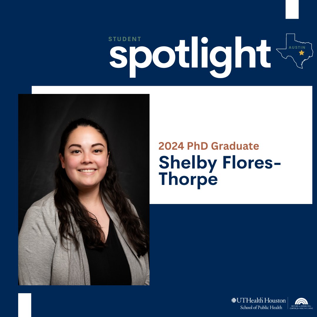 Meet Shelby Flores-Thorpe, a 2024 doctoral graduate and mainstay of the #TXRPC Project. Congratulations on your graduation, Shelby! bit.ly/46Tslh2