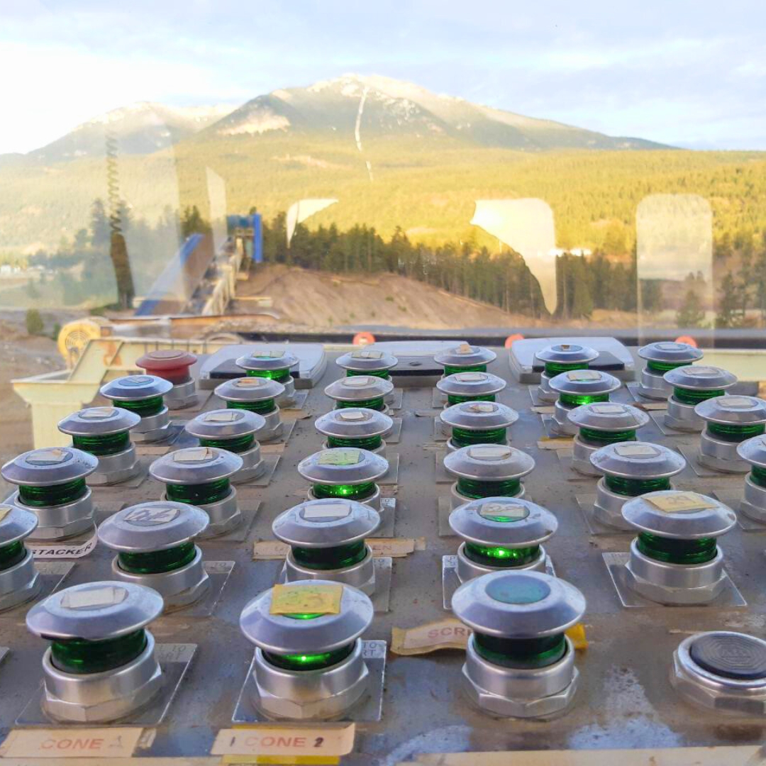 Ever wonder what the view looks like from inside of our crusher towers? Take a look! 
#Crushing #Construction #BeautifulBC