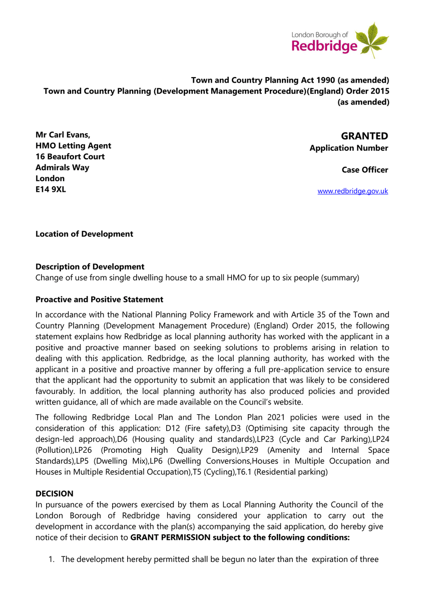 HMOLettingAgent's tweet image. 🔑📐 Big win! Successfully converted a family home into a HMO in an Article 4 area. Facing planning challenges? Our HMO Planning Permission service is here to help.

Start your project: hmolettingagent.co.uk/planning-permi…

#HMOPlanning #Article4 #PropertyConversion