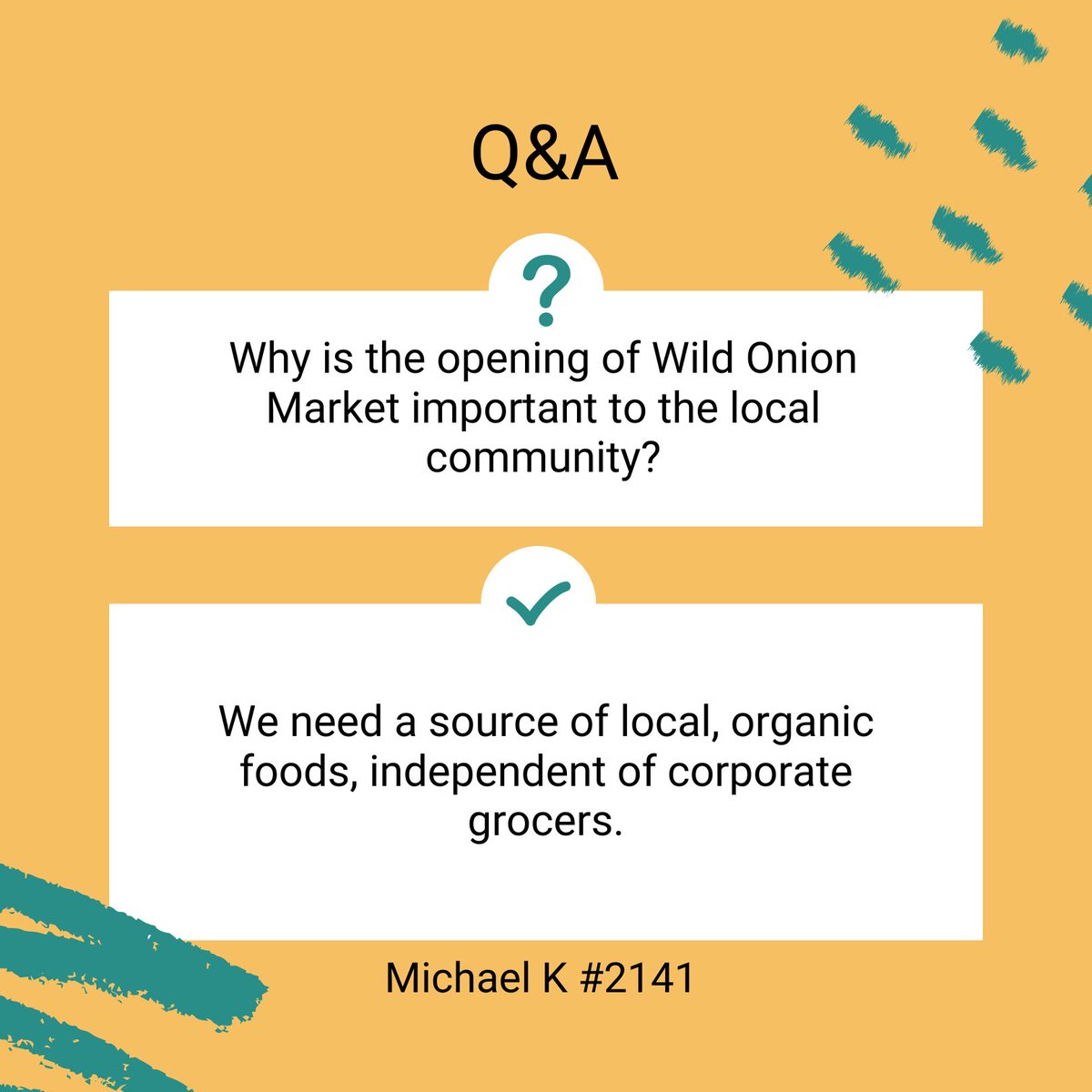 Join our newest member, Michael K. in building a fair food system. Become an Owner today!  #FoodEquity #foodcoop
Excited for our June 12th opening? Tag a friend!
ow.ly/KScj50RNW1k