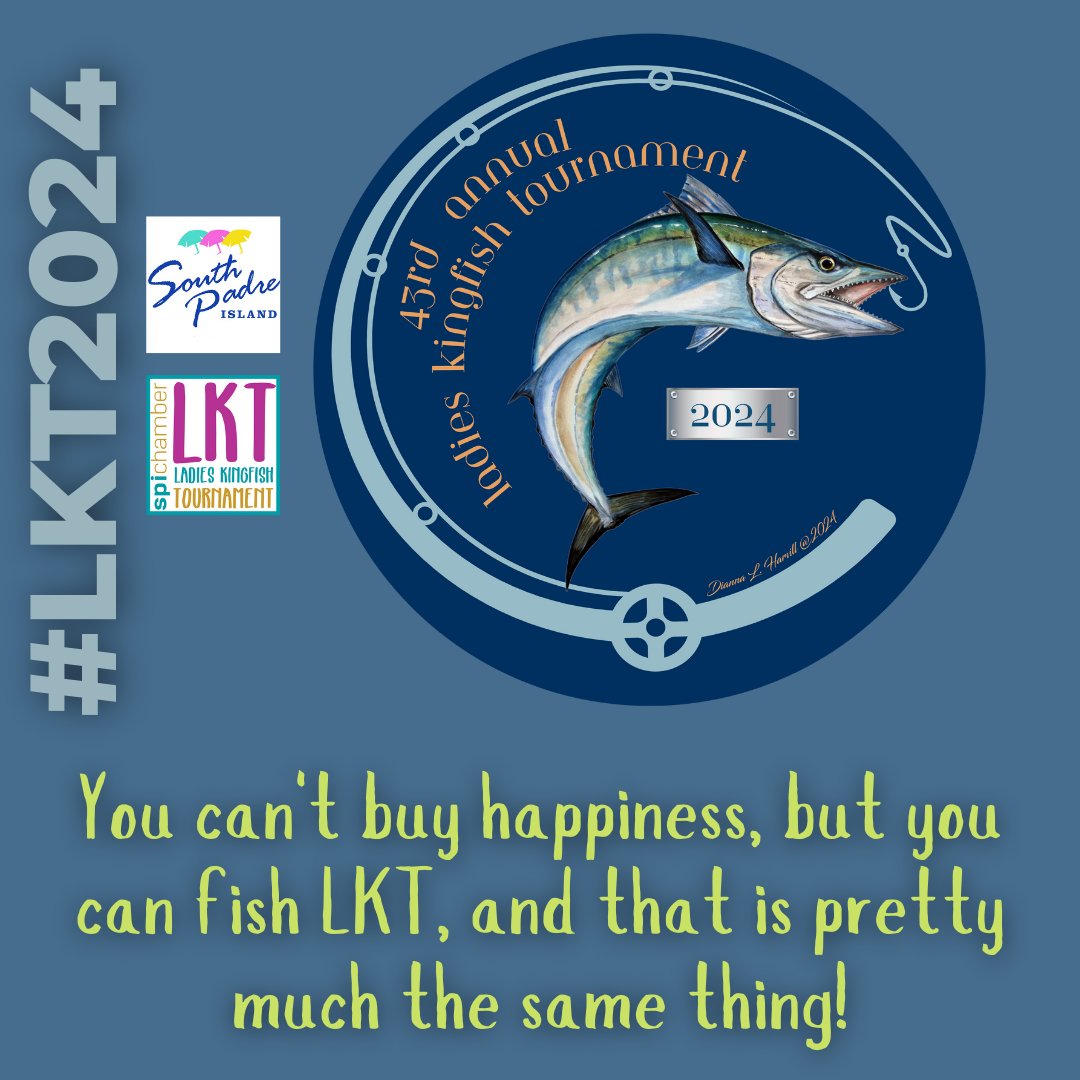 Fishing LKT=Happiness!  Registration form here: ow.ly/W75g50RFZVw 

#spichamber #enjoyspi #KeepItLocalSPI #ChamberStrong #SmallBusiness #EatLocal #ShopLocal #PlayLocal #ReferLocal #HireLocal #SouthPadreIsland  #PortIsabelTX #LagunaVista #LKT2024 #fishing #fishingtournament