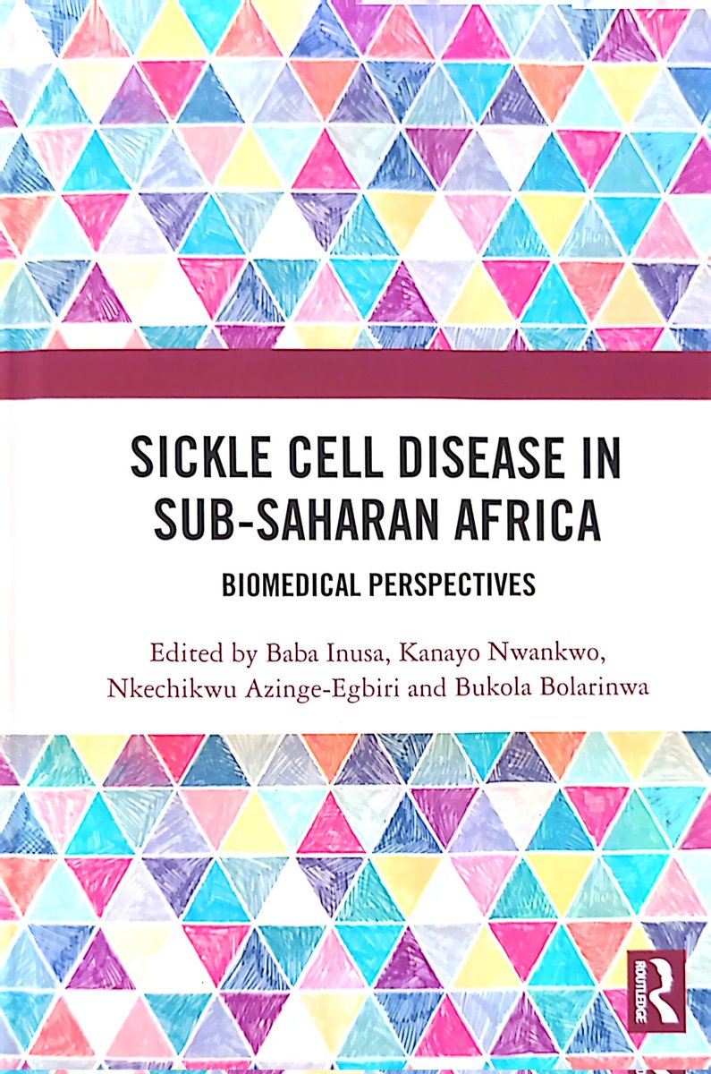 'I am excited that my contribution to the book 'Sickle Cell Disease in Sub-Saharan Africa: Biochemical Perspectives' has been published. Do get your copy using 20% Discount Code: AFL04'. @SCAF_Nigeria, @ARISE_EUproject, @ash/consa,