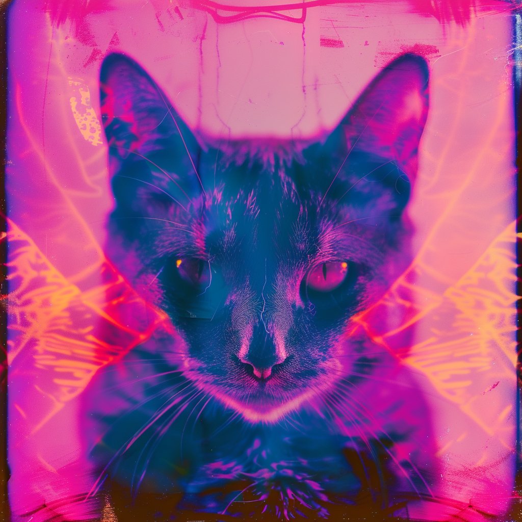 🎨RETROWAVE MAGENTA🎨

Base prompt :

a [SUBJECT], magenta and violet background with psychedelic patterns, in the style of Old Polaroid, retrofuturism, digital photography, symmetrical composition, portrait, light leak, burned film

Check ALTS