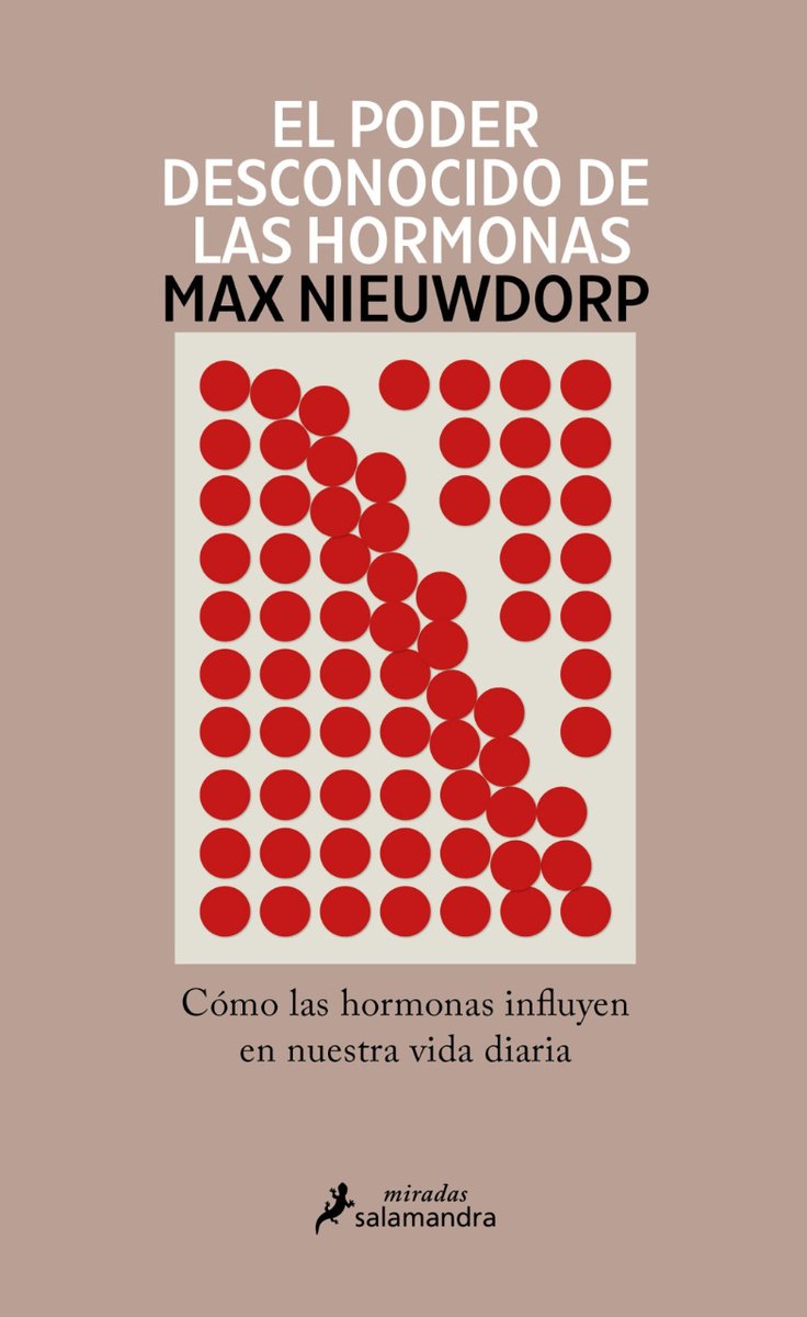 Hoy añadimos un nuevo título a «Miradas», nuestra colección de no ficción ➡️ 'El poder desconocido de las hormonas', de Max Nieuwdorp (autoridad mundial en este campo), explora el papel que las hormonas desempeñan desde los primeros años hasta la pubertad, el embarazo y la vejez.