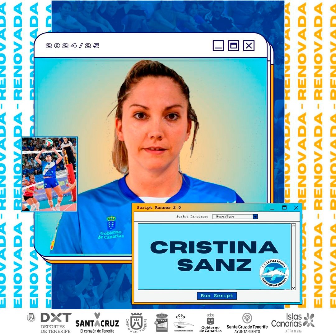 Nuestra directora de juego Cris Sanz, llevará el peso y reparto del juego un año más.#visittenerife # despiertaemociones. #tenerife
 #deportesctfe #AyuntamientoS #Emmasa