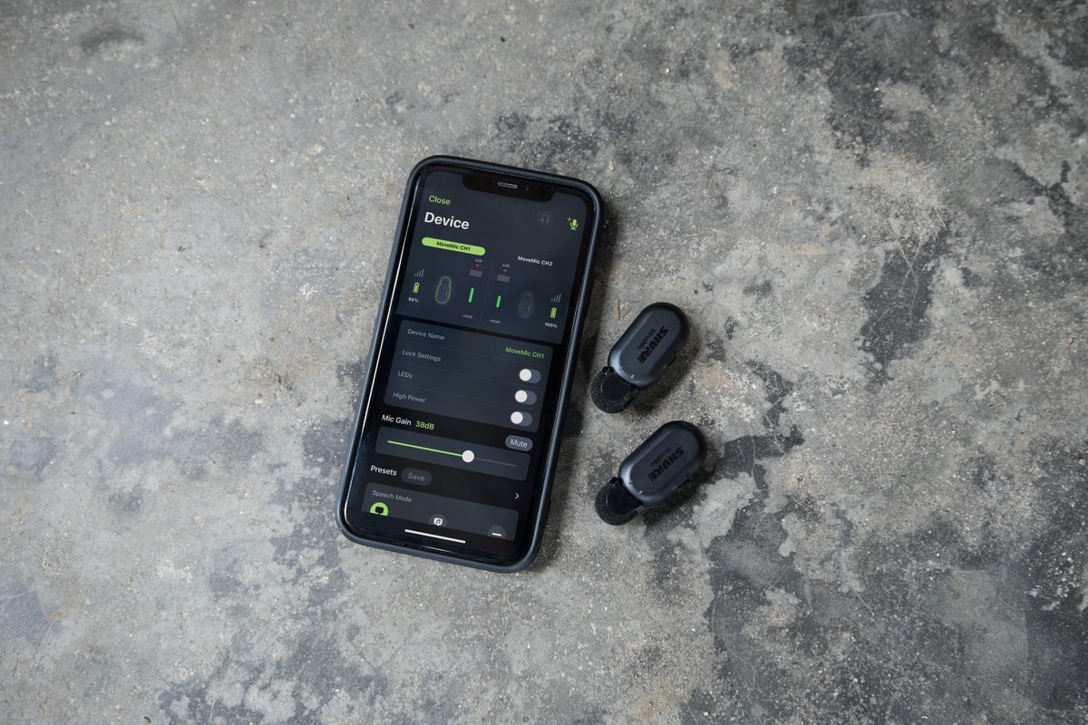 Portable and powerful, MoveMic provides up to 24 hours of superb audio recording. Whether you're a mobile creator, podcaster or videographer, these Bluetooth mics deliver two channels of high-quality wireless. 

Check them out: shu.re/3yD1WIL

#Shure #MoveMic