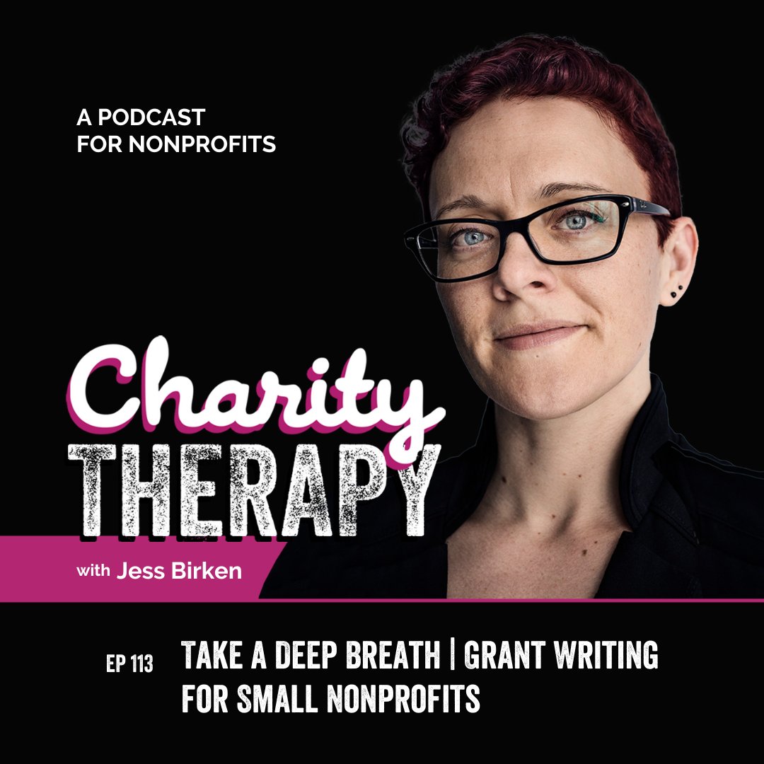 Hey, nonprofit warriors! 🎙️🌟 Just dropped a new Charity Therapy ep that you don’t want to miss. 

Go here to listen → birkenlaw.com/charity-therap… 

#nonprofits #lawyers #CharityTherapy #GrantWritingTips