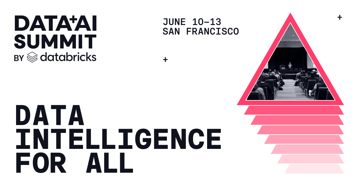 Data+AI Summit returns to San Francisco 🗓 June 10-13! Join #DeltaLake and the global #data community for 500+ sessions and explore how data intelligence enables every organization to harness the power of #genai on their own data. 🌏

Register: databricks.com/dataaisummit?u…

#oss