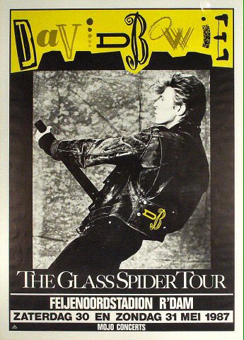 May30,1987 #DavidBowie kicks off his 87-date 'The Glass Spider Tour' at the Feyenoord Stadium Holland