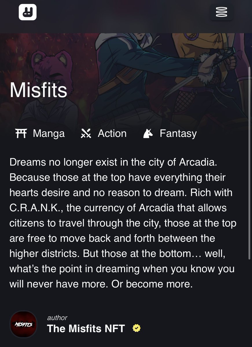 🎉We are excited to announce that the 1st Chapter of our Manga has been published on @dReaderApp!
Massive shout to their Team for working so seamlessly with us.

✨Meet the 5 Misfits in our first 22 pages and tell us who your favorite Character is!
dreader.app/comic/misfits