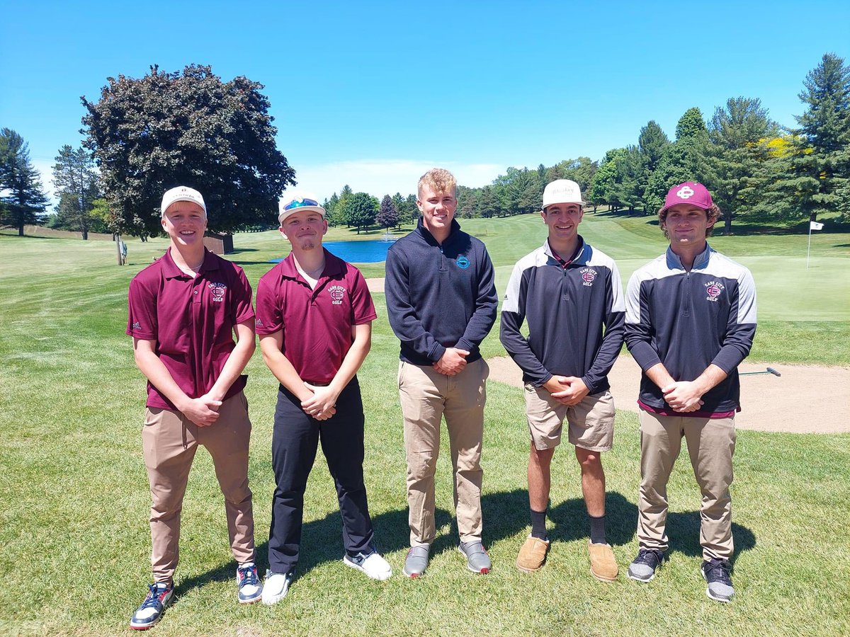 Great Job Cass City Golf &amp; Coach Ligrow <a href="/Carter_Patrick5/">Carter Patrick</a> First team all conference and <a href="/trentpatrick11/">trent patrick</a> Second Team all conference. Great showing today at our Regional Finals at Verona Hills. Team finished in 7th place with a score of 350. Carter lead the way with an 80, only 2