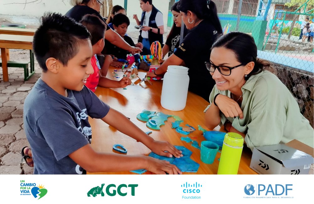 FuncavidGal's tweet photo. 📌Galápagos 3D se enmarca en el Programa de Plásticos y Economía Circular, iniciativa de #FUNCAVID apoyada por @galapagossip. https://t.co/oFhiUcyrRU