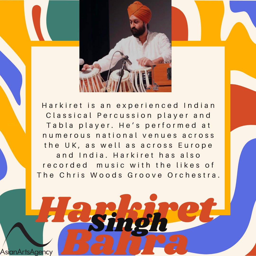 AsianArtsAgency's tweet photo. With just over a week to go, @Ranjanaghatak  will be performing at @stgeorgesbris  Festival of Voice. She will be accompanied by these incredible artists @harkiret_bahra  @KP83Pali @CSharp_minor as part of her performance. https://t.co/mR3g4hyNME