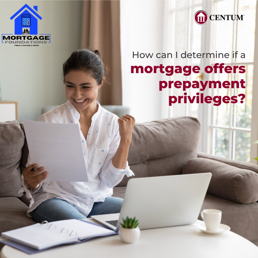 Borrowers can review the loan agreement or contact the lender directly to determine if a loan offers prepayment privileges and to understand the specific terms and conditions.  #prepayment #prepaymentpriviledges #savemoney #saveinterest #mortgage #mortgagebroker