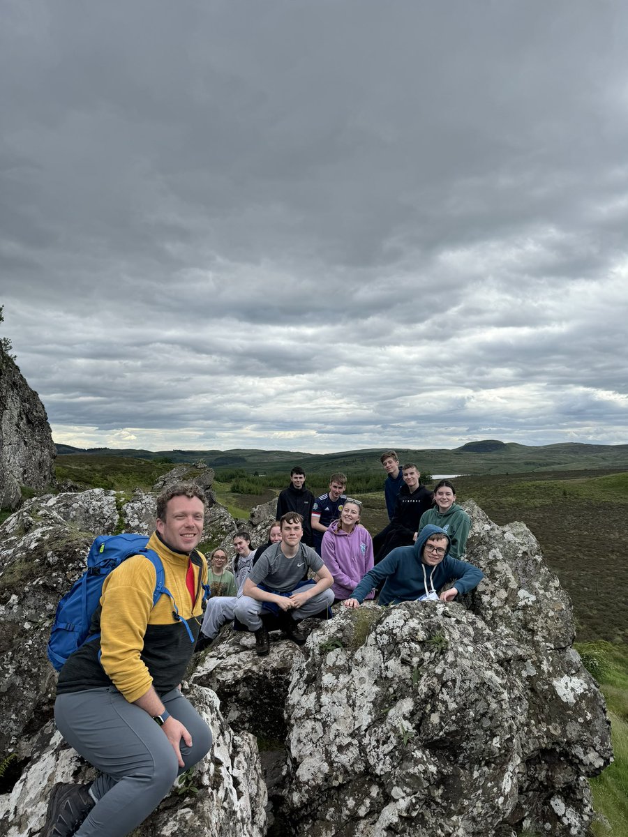 Silver Duke of Edinburgh Teams taking in the view! 

<a href="/sahs_science/">St Andrew's Science</a> <a href="/StAndrewsHEDept/">St Andrews HE Dept</a> <a href="/StAndrewsHS/">St Andrew's High</a>