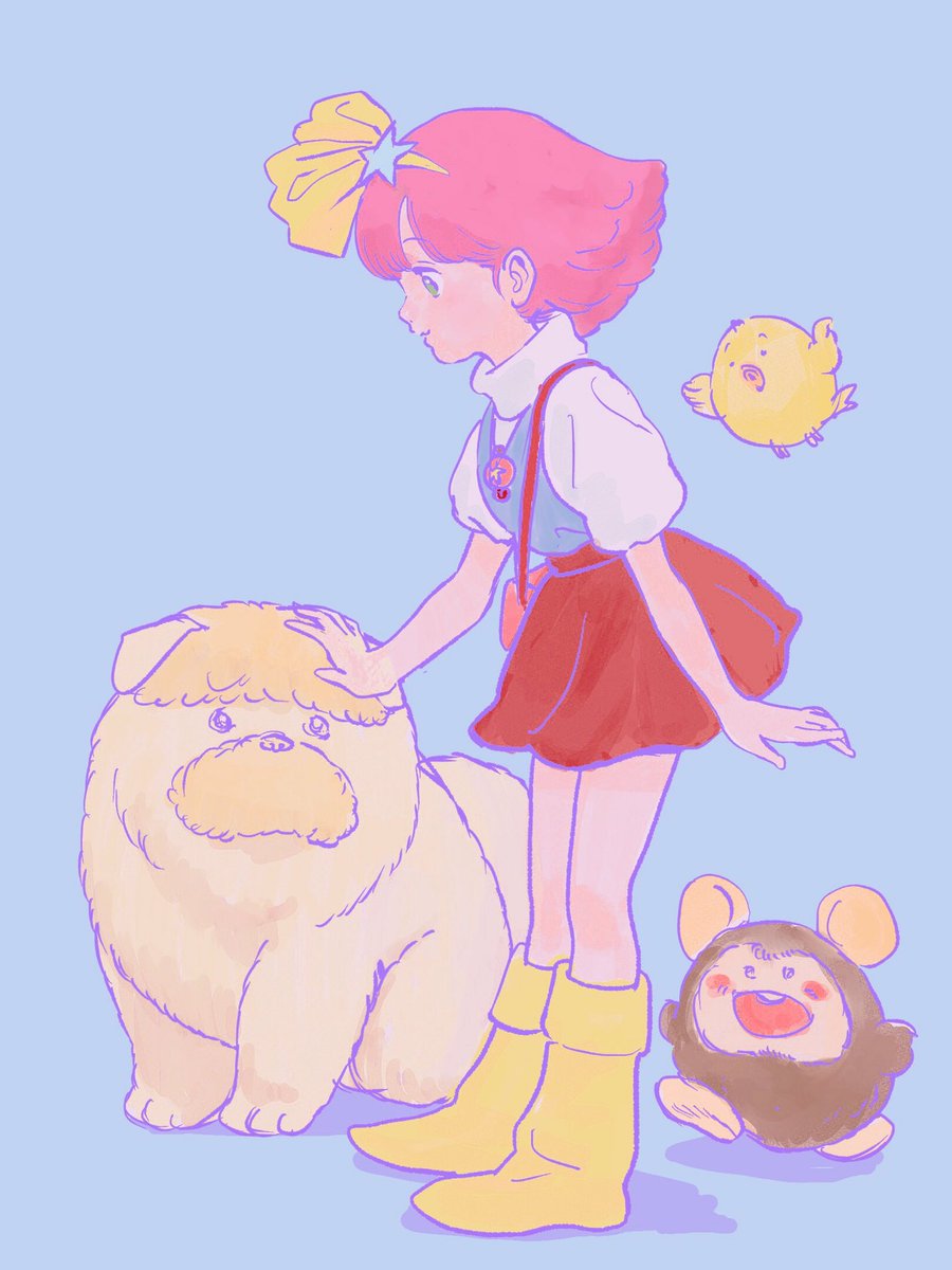 ミンキーモモの誕生日なんですね。よく知ってる子が実際に居なくなってしまったかのようなショックを受けた作品。ちょくちょく描きたくなってしまう。 