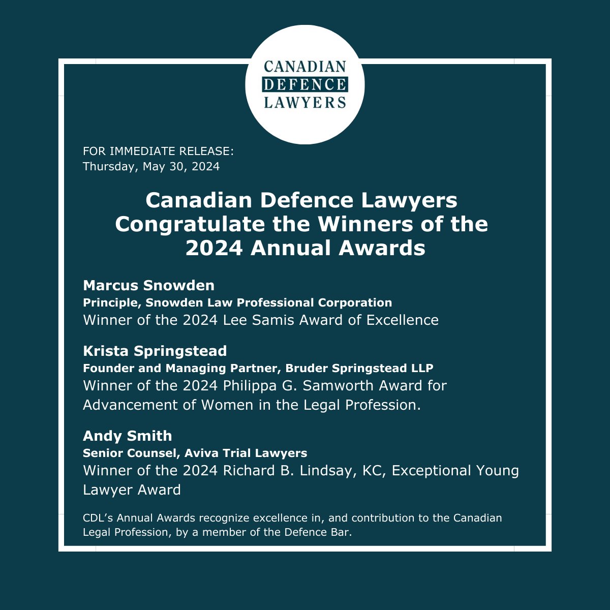 Canadian Defence Lawyers tweet media