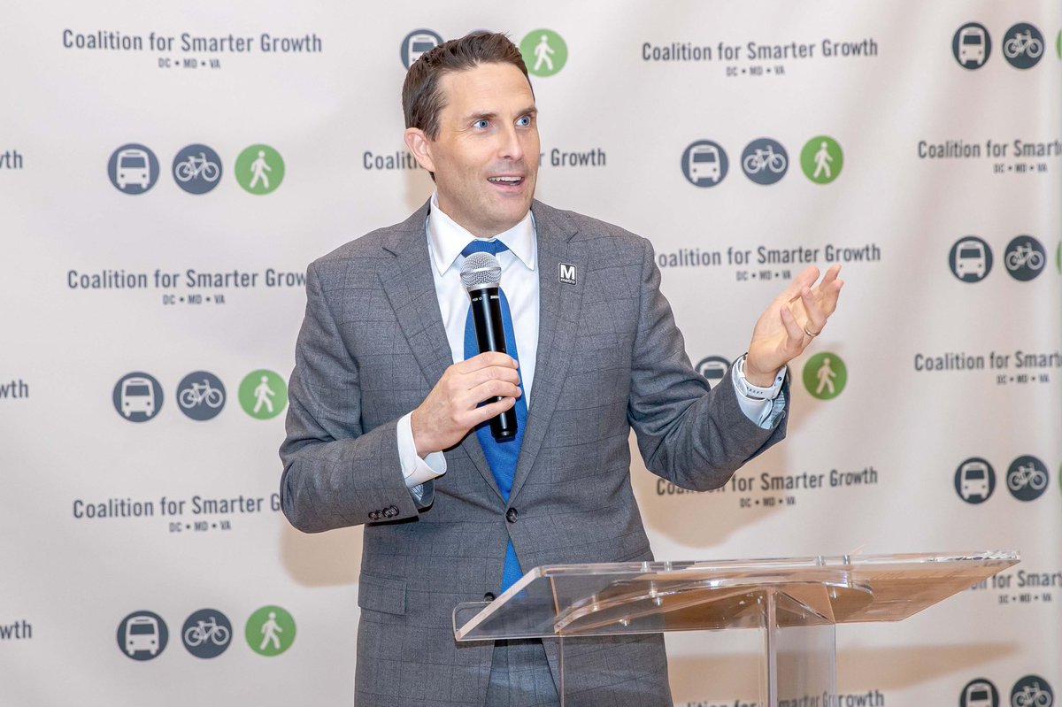 wmata's tweet photo. Our very own @wmatagm was honored with the Livable Communities Leadership Award from @betterDCregion last night. Under the leadership of Randy Clarke, Metro is committed to improving Transit-Oriented Development around our stations including housing, retail &amp; more. #wmata https://t.co/OJ2bZh8Tmx