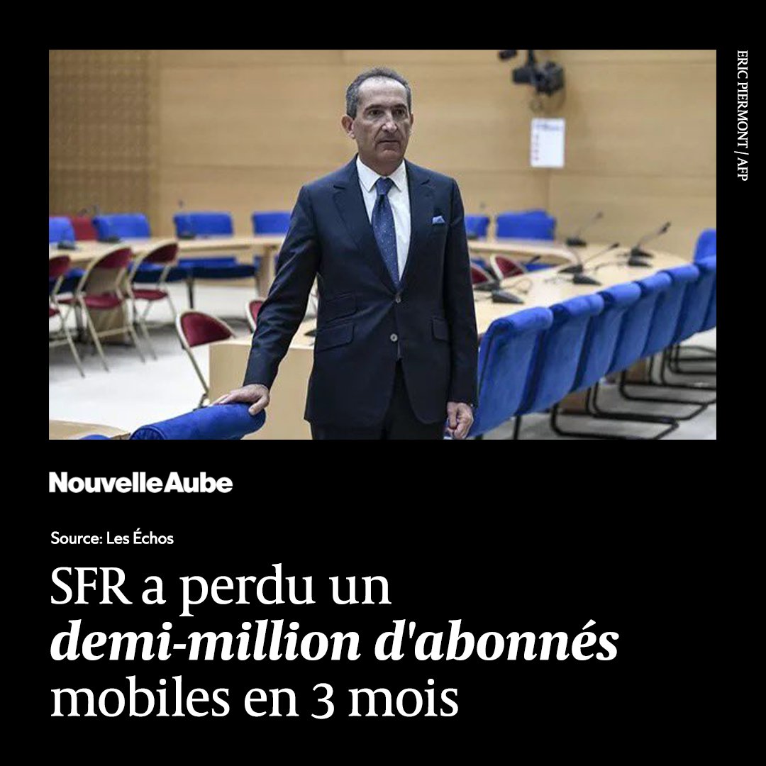 L’opérateur télécoms SFR a perdu près d'un demi-million d'abonnés sur le mobile (487.000 clients très exactement) au premier trimestre.

Une chute massive qui l'a fait passer sous la barre des 20 millions d'abonnés mobiles. La dette du groupe s’élève à ce jour à 24,3 milliards €