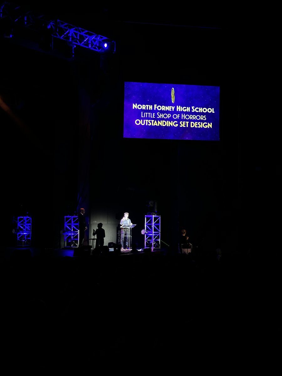 Congratulations to NFHS North Star Theatre! They earned OUTSTANDING SET DESIGN for Little Shop of Horrors at the 2024 Broadway Dallas High School Musical Theatre Awards!
<a href="/NFHS_TrueNorth/">North Forney HS</a> <a href="/forneyisd/">ForneyISD</a>