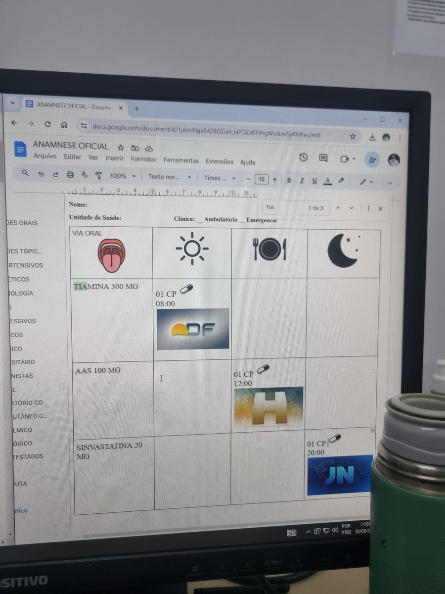 dexametajohnny's tweet image. Como eu lido com bastante paciente analfabeto ou com déficit cognitivo, na tentativa de empoderar e melhorar a adesão terapêutica, eu tenho meu modelo de receituário pictográfico. Sei lá, são essas pequenas coisas que me lembram o pq de ter escolhido essa profissão