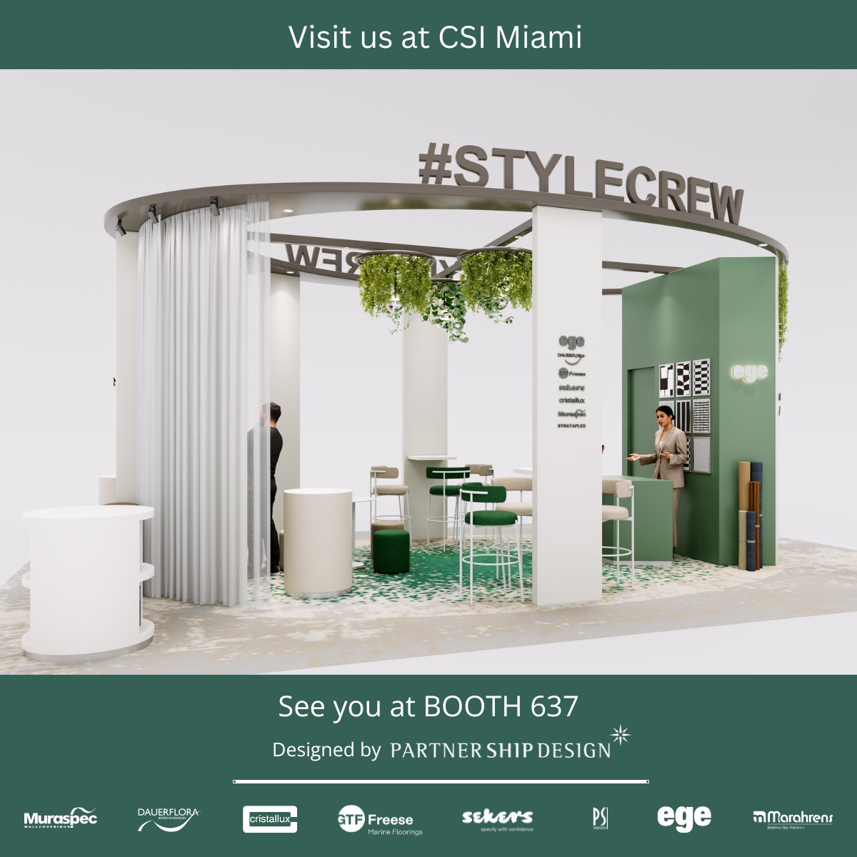 Just one week until Cruise Ship Interiors taking place at the Miami Beach Convention Centre on June 6-7, 2024.

Come visit us at Booth 637 to discover the latest trends and innovations in cruise ship interiors.